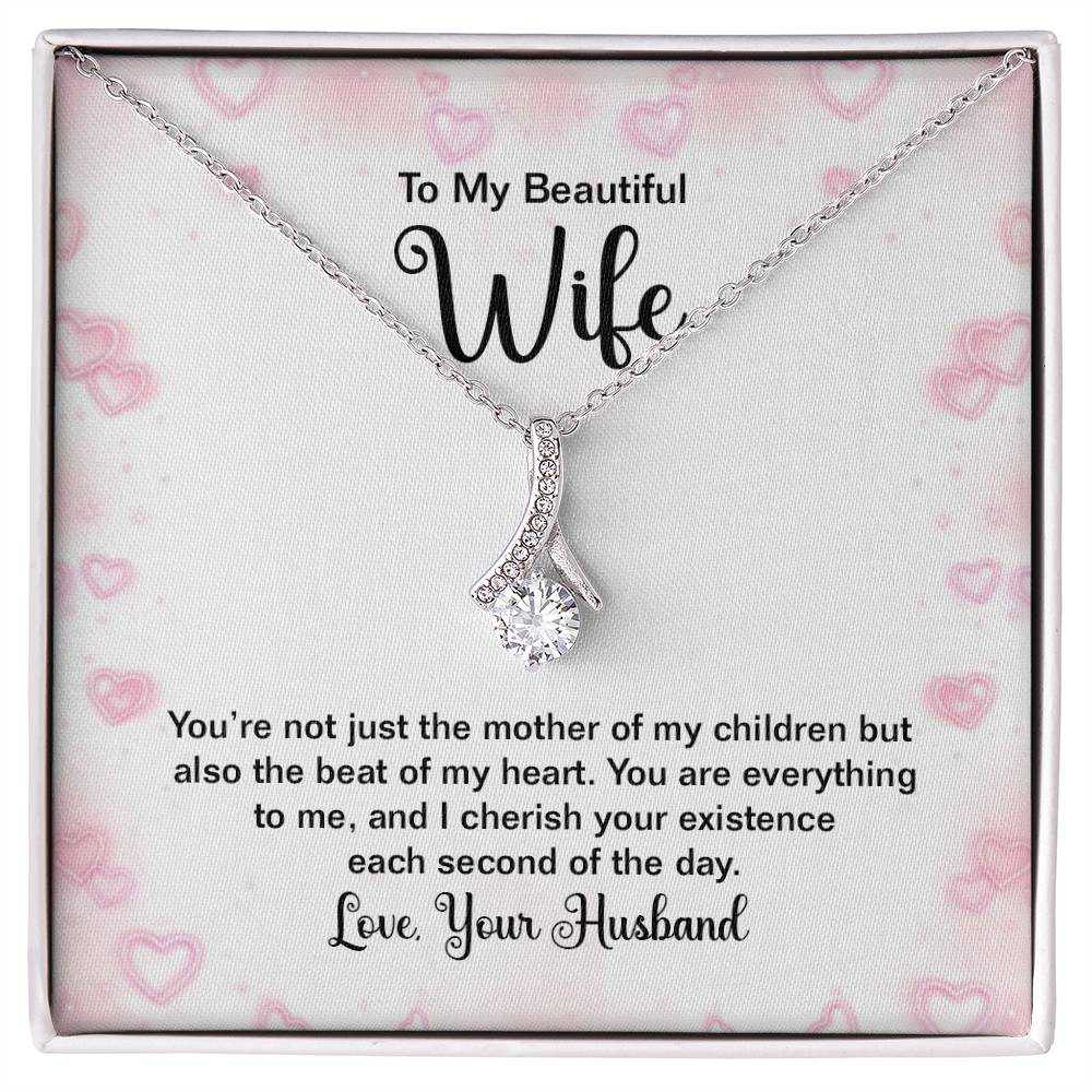 Valentine’s Day Gift for Wife - Emotional Jewelry from Husband for Anniversary Too - Alluring Beauty Necklace