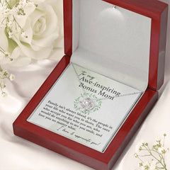Bonus Mom Necklace, Meaningful Jewelry Gift, Heartfelt Keepsake for Stepmom