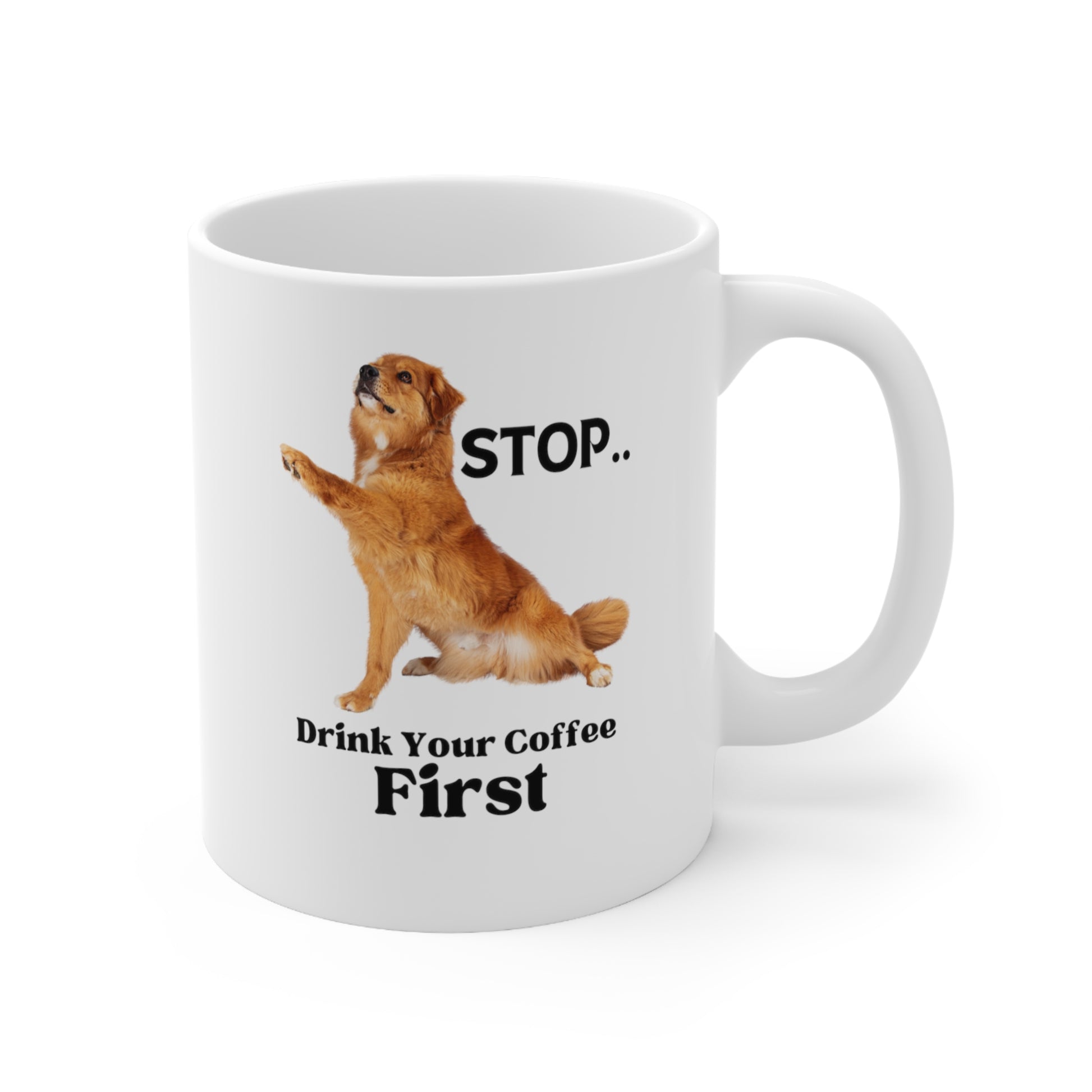 funny dog mug
