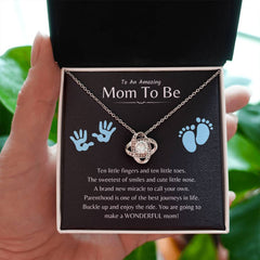 Mom To Be Necklace Gift, Pregnancy Jewelry, Baby Shower Keepsake, Gift for Expecting Mom