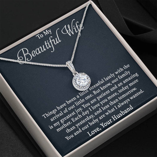 Wife Gift from Husband - Meaningful Jewelry for Valentine’s Day & Special Occasions - Eternal Hope Necklace