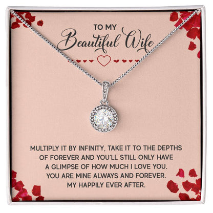 Valentine’s Day Gift for Wife - Emotional Jewelry from Husband for Anniversary Too - Eternal Hope Necklace