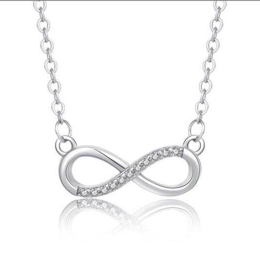 Infinite Necklace for Mother and Daughter