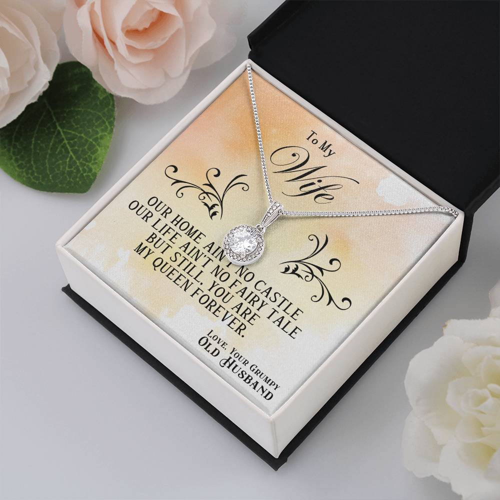 To My Wife Necklace - Best Loving Jewelry Gift for Valentine’s Day, Anniversaries & Romantic Surprises - Eternal Hope Necklace