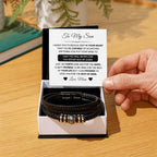 Mom’s Choice Gift for Son – Graduation, Birthday – Love You Forever Bracelet