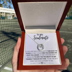 To My Soulmate Necklace - Soulmate Gift for Her for Valentine’s Day & Every Day Love - Lucky In Love Necklace