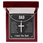 Dad - You are a man like no other - Present for Dad - Artisan Cross Necklace