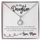 Daughter Necklace for Graduation Birthday Occasions from Mom – Eternal Hope Necklace
