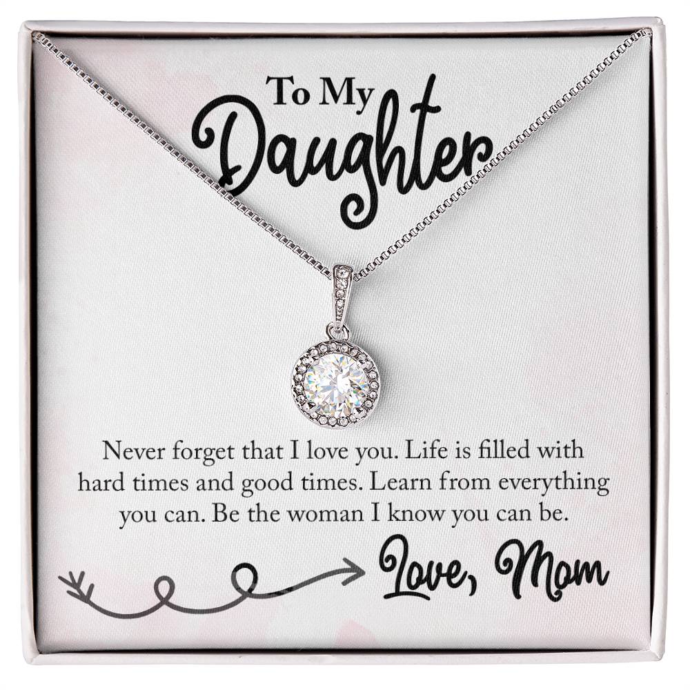 Daughter Necklace for Graduation Birthday Occasions from Mom – Eternal Hope Necklace