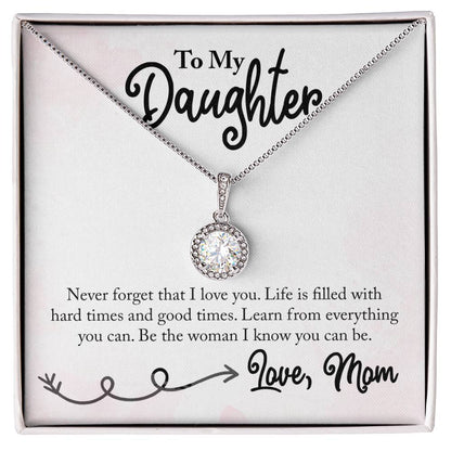 Daughter Necklace for Graduation Birthday Occasions from Mom – Eternal Hope Necklace