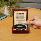 Gift for Son from Mother – Graduation, Christmas – Love You Forever Bracelet