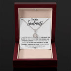To My Soulmate Necklace - Long Distance Relationship Soulmate Gift for Romantic Occasions - Eternal Hope Necklace