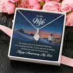 Anniversary Gift for Wife from Husband - Sweet Romantic Jewelry for Valentine’s Day - Alluring Beauty Necklace