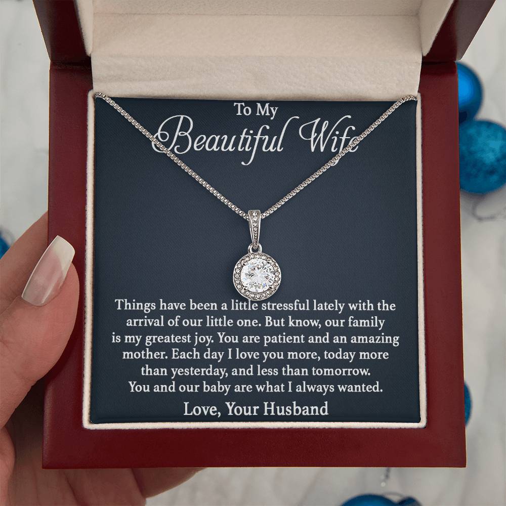 Wife Gift from Husband - Meaningful Jewelry for Valentine’s Day & Special Occasions - Eternal Hope Necklace