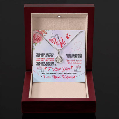 Heartfelt Gift for Wife from Husband - Romantic Jewelry for Special Occasions & Valentine’s Day - Eternal Hope Necklace