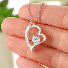 Romantic Wife Necklace Gift, Anniversary, Birthday & Valentine’s Surprise, To My Beautiful Wife