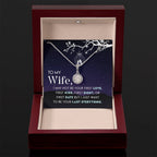 Romantic Jewelry Gift for Wife - Perfect From Husband for Birthday, Anniversary & Valentine’s Day - Eternal Hope Necklace