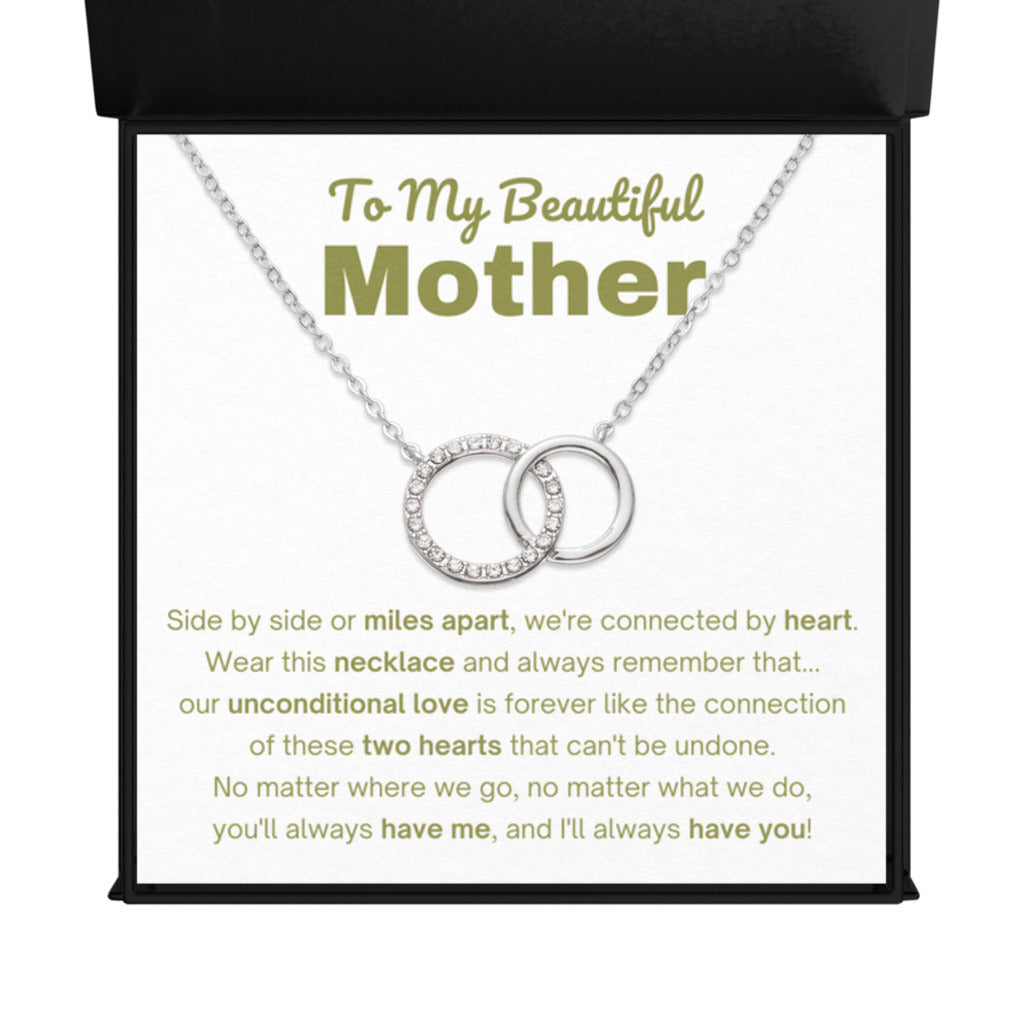 Perfect Gift for Mother for Special Day | Interlocking Circles Necklace