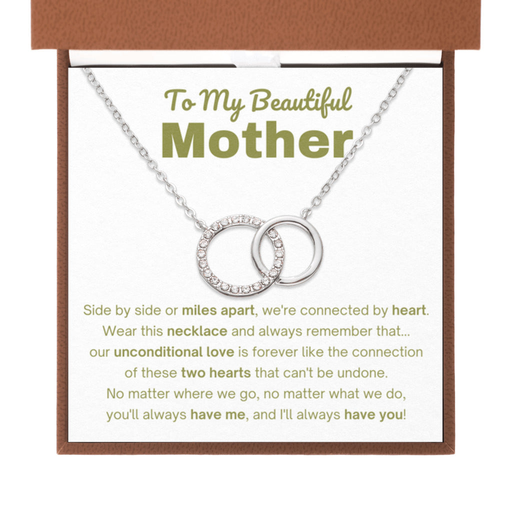 Perfect Gift for Mother for Special Day | Interlocking Circles Necklace