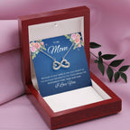 To My Mom - Endless Love Necklace - Mom Gift from Son/Daughter