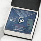 Cute Gift for Nurse Wife from Husband - Romantic Jewelry for Special Occasions - Forever Love Necklace