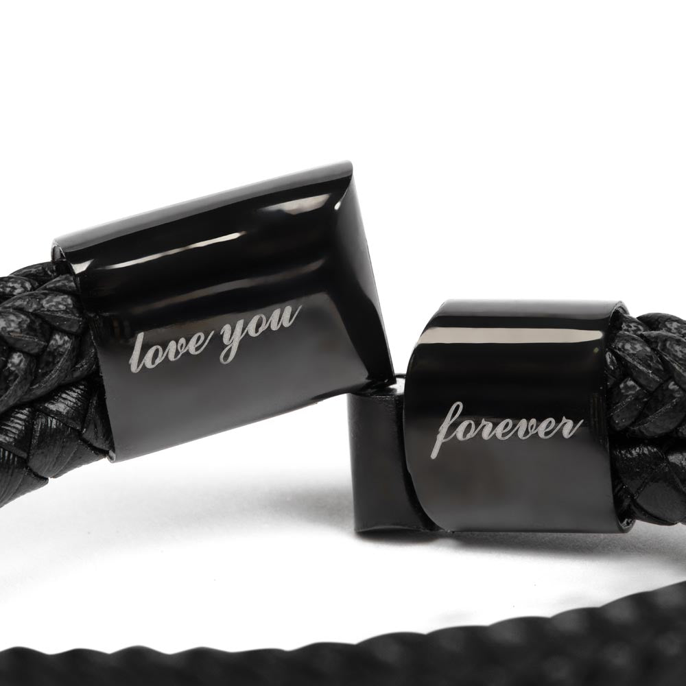 Gift for Grandson – Birthday, Christmas Jewelry – Love You Forever Bracelet