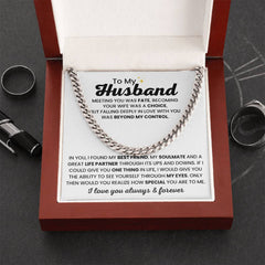 Heartfelt Husband Gifts | Sentimental Jewelry for Anniversary or Birthday, To My Husband