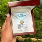 To My Sweetheart Necklace - Gift for Love on Valentine’s Day & Special Days - Love Knot Necklace
