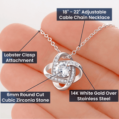 Necklace for 3rd Anniversary, Elegant Gift for Her, Celebrate Love, Memories & Special Moments, Happy 3rd Anniversary