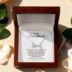 To My Sweetheart Necklace - Gift for Love on Valentine’s Day & Special Days - Scripted Love Necklace