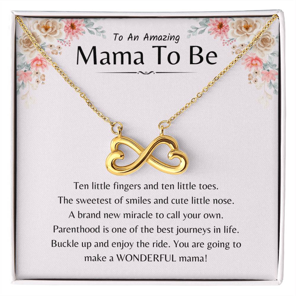 To An Amazing Mama To Be - You're going to make a wonderful mama - Endless Love Necklace - Gift for New Mom
