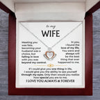 Love Gift for Wife from Husband - Sentimental Jewelry for Valentine’s Day, Anniversary, Birthday & Christmas - Crown Pendant Necklace