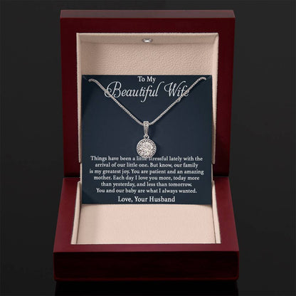 Wife Gift from Husband - Meaningful Jewelry for Valentine’s Day & Special Occasions - Eternal Hope Necklace