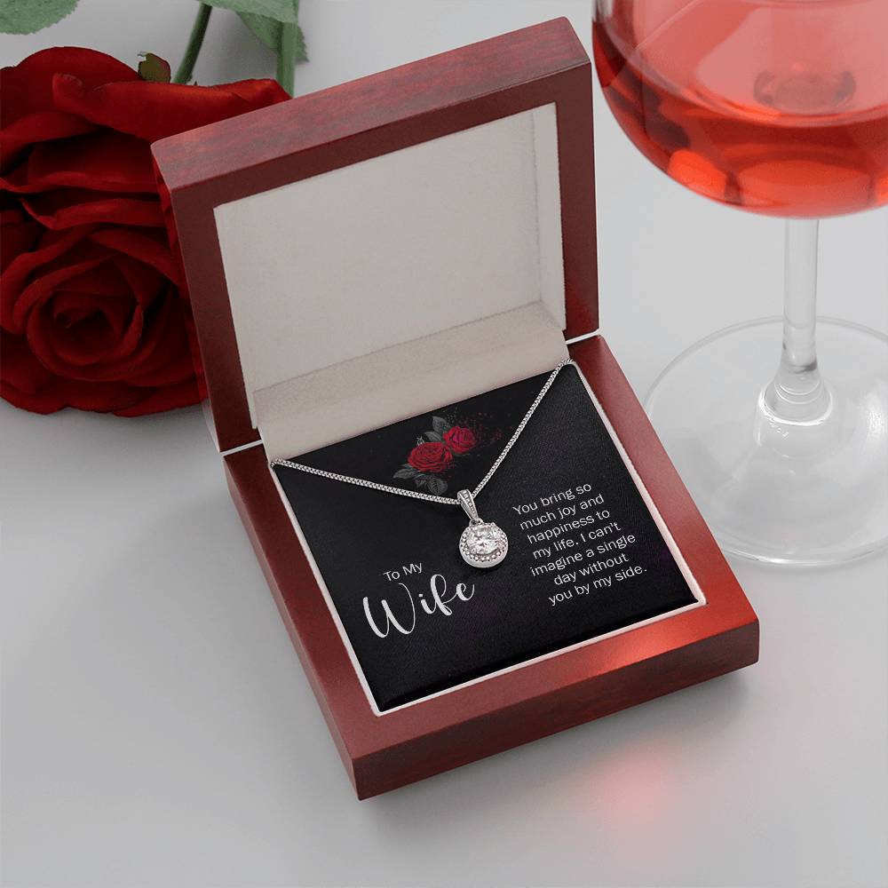 Romantic Gift for Wife from Husband - Meaningful Jewelry for Birthday, Anniversary, Christmas & Valentine’s Day - Eternal Hope Necklace