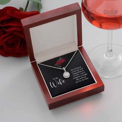 Romantic Gift for Wife from Husband - Meaningful Jewelry for Birthday, Anniversary, Christmas & Valentine’s Day - Eternal Hope Necklace