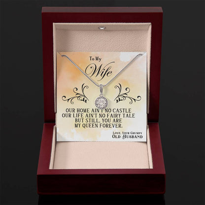 To My Wife Necklace - Best Loving Jewelry Gift for Valentine’s Day, Anniversaries & Romantic Surprises - Eternal Hope Necklace