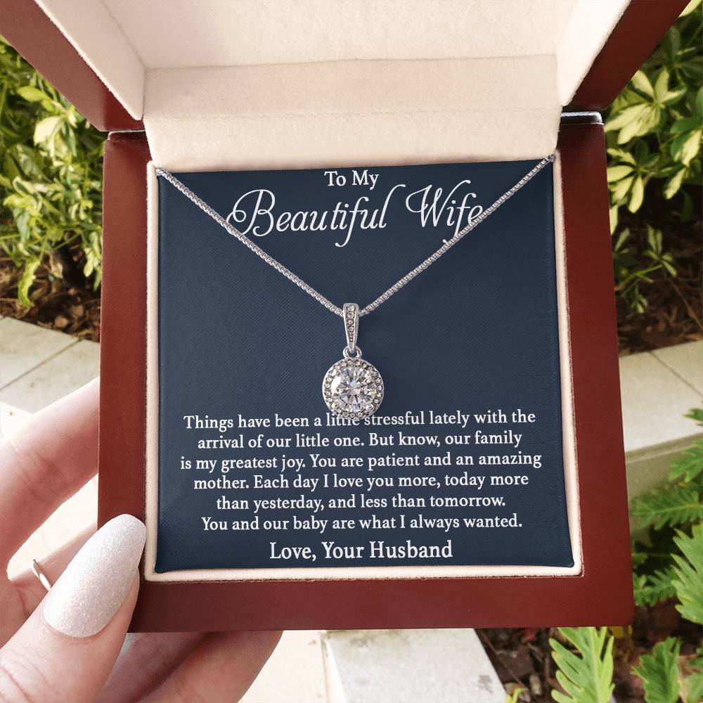 Wife Gift from Husband - Meaningful Jewelry for Valentine’s Day & Special Occasions - Eternal Hope Necklace
