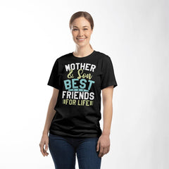 Mother and Son Best Friends T-Shirt, Fun Mother Son Gift, Matching Tee for Bonding