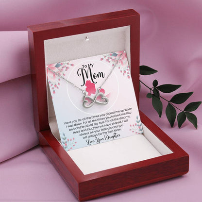 To My Mom - I Will Always Be Your Little Girl - Endless Love Necklace - Special Gift for Mom from Daughter