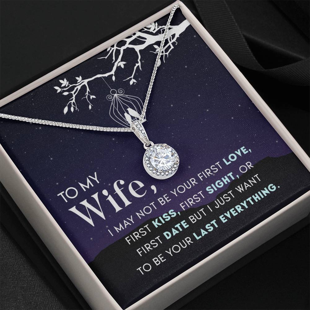 Romantic Jewelry Gift for Wife - Perfect From Husband for Birthday, Anniversary & Valentine’s Day - Eternal Hope Necklace