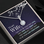 Romantic Jewelry Gift for Wife - Perfect From Husband for Birthday, Anniversary & Valentine’s Day - Eternal Hope Necklace