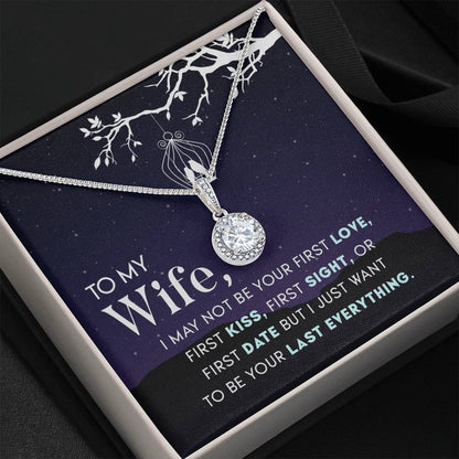 Romantic Jewelry Gift for Wife - Perfect From Husband for Birthday, Anniversary & Valentine’s Day - Eternal Hope Necklace