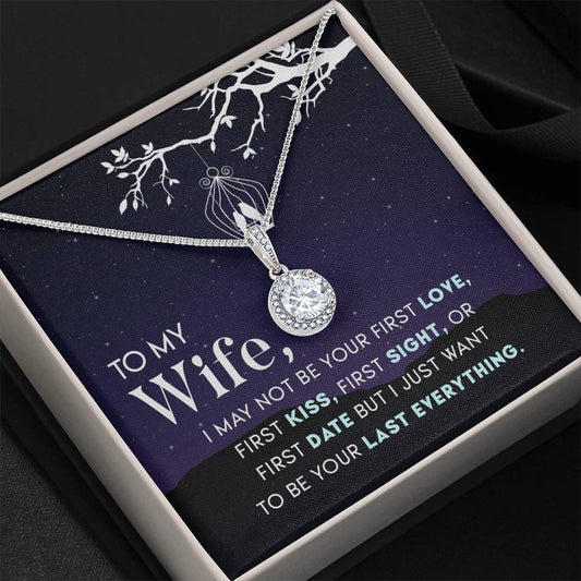 Romantic Jewelry Gift for Wife - Perfect From Husband for Birthday, Anniversary & Valentine’s Day - Eternal Hope Necklace