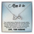 To a wonderful first time Mom - Endless Love Necklace - Best Gift from Husband to New Mom