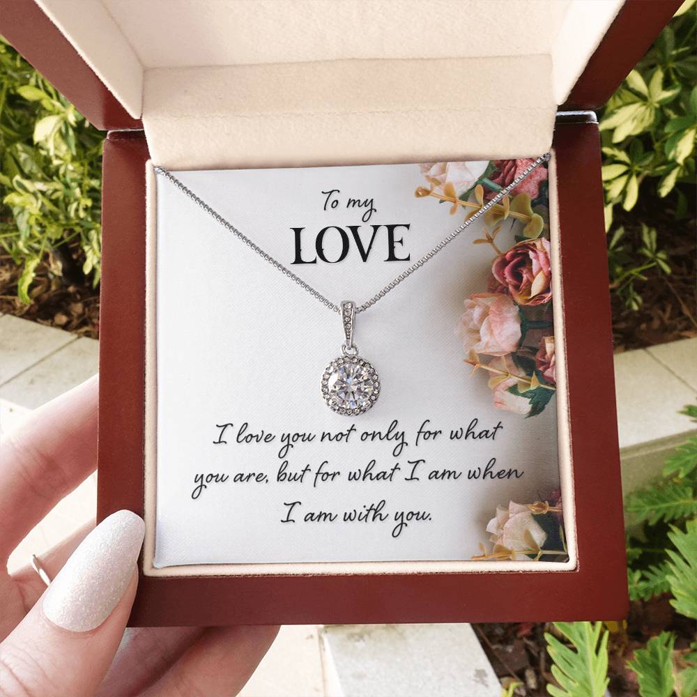 Anniversary Gift for Love from Husband - Sweet Romantic Jewelry for Valentine’s Day - Eternal Hope Necklace
