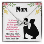 Happy Mother's Day Present - Mom you are so special - Endless Love Necklace