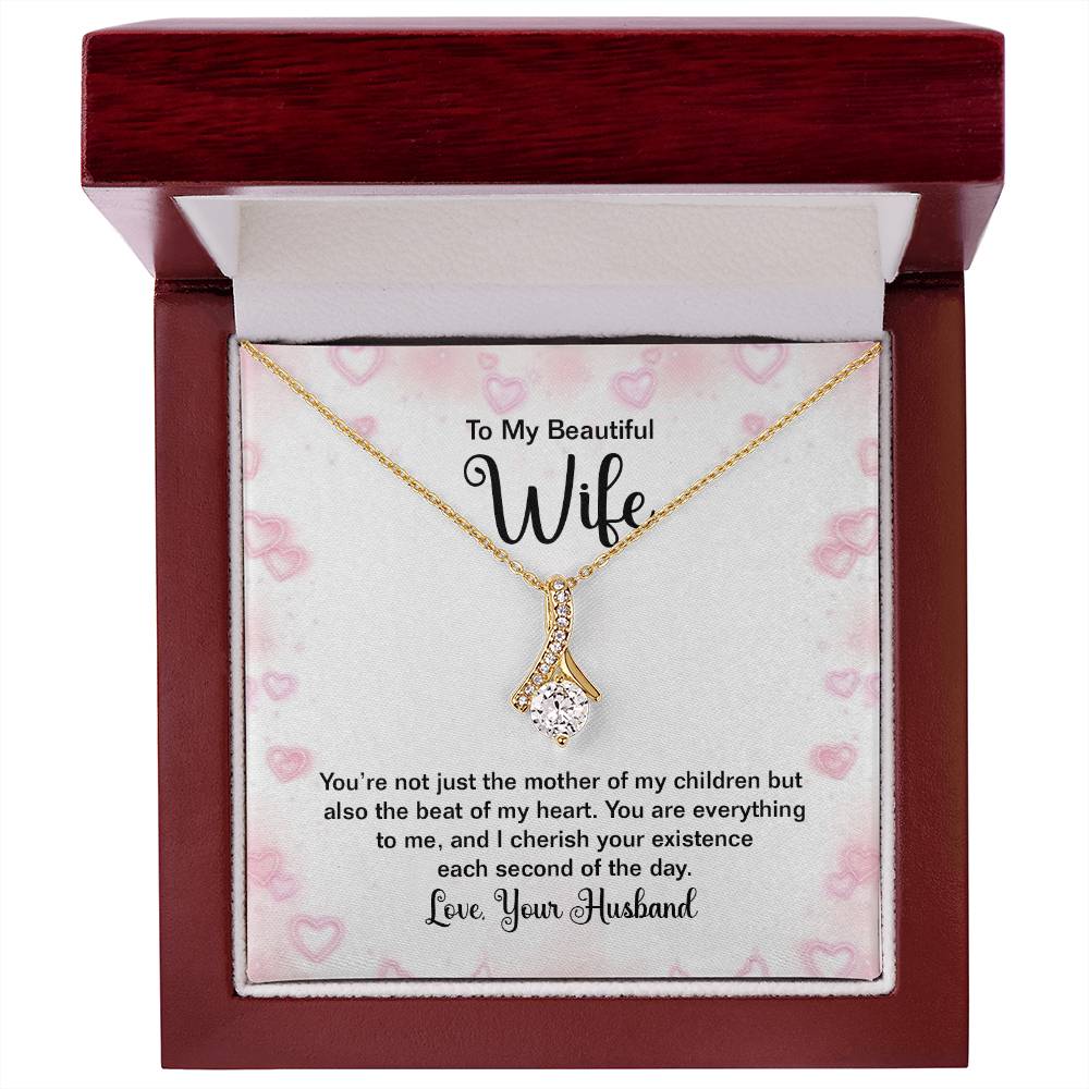 Valentine’s Day Gift for Wife - Emotional Jewelry from Husband for Anniversary Too - Alluring Beauty Necklace