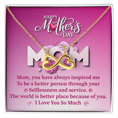 To My Mom - Happy Mother's Day - Endless Love Necklace