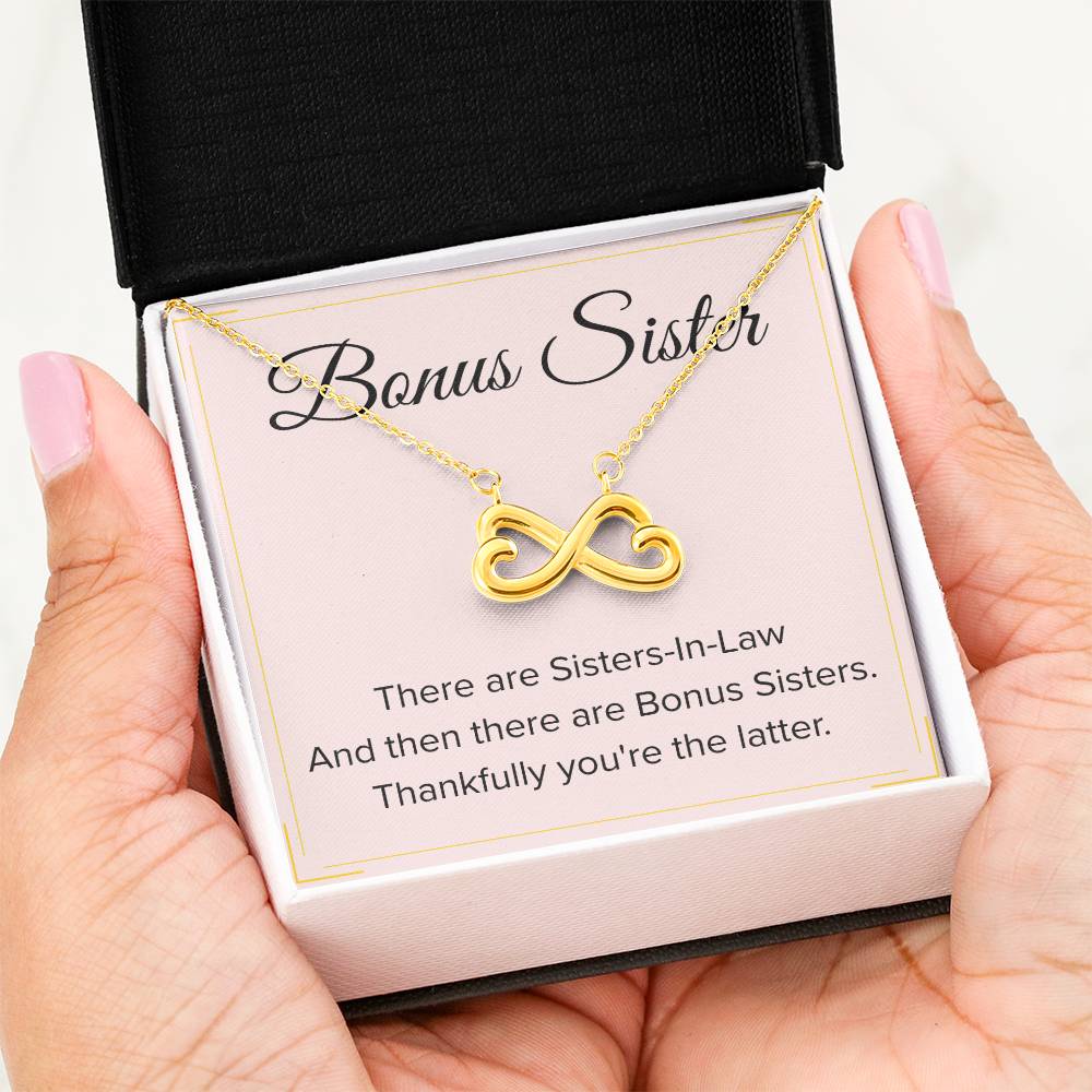 Bonus Sister Necklace Gift - Endless Love Necklace