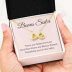 Bonus Sister Necklace Gift - Endless Love Necklace